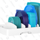 YouCopia Food Container Lid Organizer (S/M) | $13 | Amazon
YouCopia Food Container Lid Organizer (L) | $16 | Amazon
